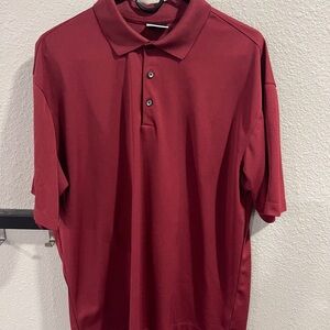 Nike Classic Red Polo Shirt Large